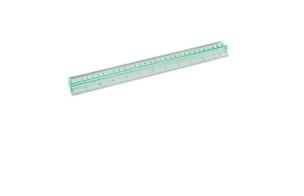 Opakowanie Linijka plastikowa z uchwytem 30 cm D.RECT