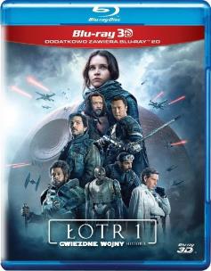 Okładka książki Łotr 1. Gwiezdne wojny - historie (3 Blu-ray) 3D
