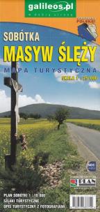 Okładka książki Mapa turystyczna - Masyw Ślęży 1:25 000