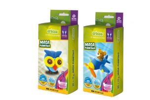 Opakowanie Masa piankowa zestaw mini 30g - zwierzaki CRICCO