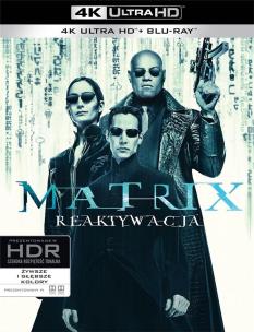 Okładka książki Matrix. Reaktywacja (3 Blu-ray) 4K