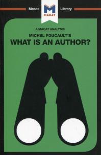 Opakowanie Michel Foucault's What is an Author?