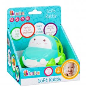 Opakowanie Miękka grzechotka auto BAM BAM