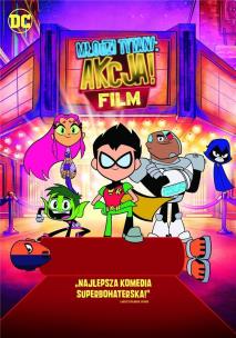 Okładka książki Młodzi Tytani: Akcja! Film DVD