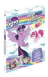 Okładka książki My Little Pony Megapaka dla dzieciaka