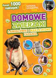 Okładka książki National Geographic Kids. Domowe zwierzaki