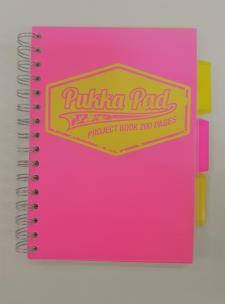 Opakowanie Neon project book A5 (3szt) PUKKA