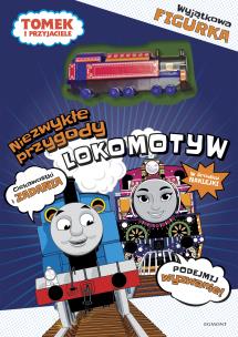 Okładka książki NIEZWYKŁE PRZYGODY LOKOMOTYW TOMEK I PRZYJACIELE