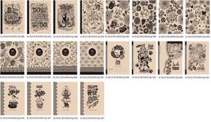 Opakowanie Notatnik ozdobny 105x125/64K kratka FRESH