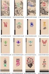 Opakowanie Notatnik ozdobny 143x215/80K kratka FRESH