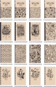 Opakowanie Notatnik ozdobny 143x215/96K kratka/gładki/linia