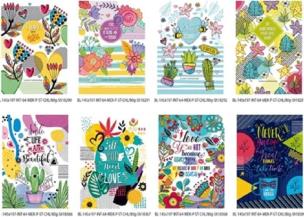 Opakowanie Notatnik ozdobny 145x197/64K gładki FRESH