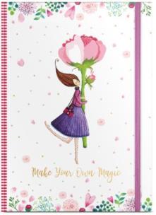 Opakowanie Notatnik ozdobny A5 Róża