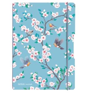 Opakowanie Notes A4/2x40K kratka/linie Ladylike bird