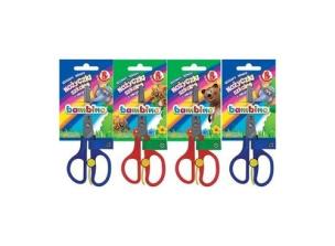 Opakowanie Nożyczki szkolne dla leworęcznych mini zoo 12 sztuk