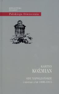 Okładka książki Ody napoleońskie i wiersze z lat 1800-1815
