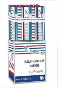 Opakowanie Ołówek trójkątny HB Marine tuba 72szt.