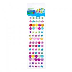 Opakowanie Ozdoby dekoracyjne samoprzylepne kryształki mix