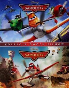 Okładka książki Pakiet: Samoloty/Samoloty 2 (2 Blu-ray)