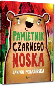 Pamiętnik Czarnego Noska kolor BR GREG. Autor: Porazińska Janina. Multiszop.pl Okładka książki Pamiętnik Czarnego Noska kolor BR GREG