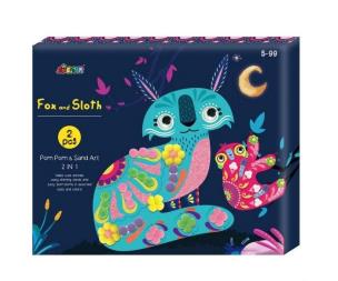 Opakowanie Piasek i pompony - Lis i leniwiec