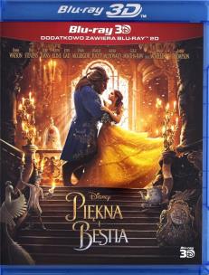 Okładka książki Piękna i Bestia (2 BluRay) 3D