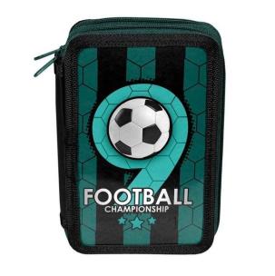 Opakowanie Piórnik 2-komorowy b.w. Football PP19F-022BW PASO