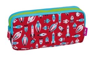 Opakowanie Piórnik 3 komorowy duży Super Heroes czerwony wz.