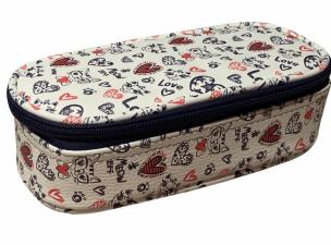 Opakowanie Piórnik box ekoskóra Koty rys. PB-10