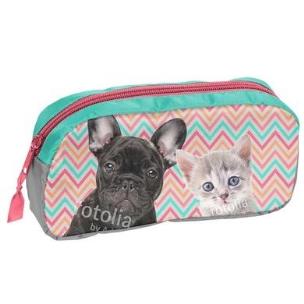 Opakowanie Piórnik Paso Dog & Cat 18-004PK PASO