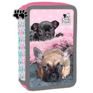 Opakowanie Piórnik z wyp. dwukomorowy Cleo i Frank 19 DERORM