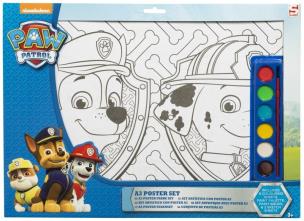 Opakowanie Plakat do malowania A3 Psi Patrol