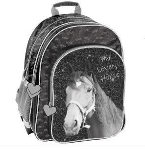 Opakowanie Plecak szkolny Horse czarno-szary