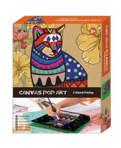 Opakowanie Płótno Pop art Kot