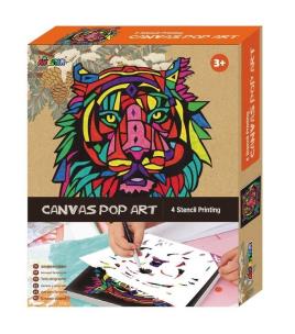 Opakowanie Płótno Pop art Lew