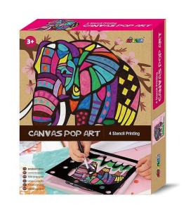 Opakowanie Płótno Pop art Słoń