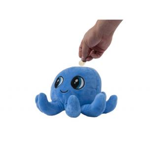 Pluszowa skarbonka. Ośmiornica z dzwiękiem blue. Wydawca: Isere. Multiszop.pl Opakowanie Pluszowa skarbonka. Ośmiornica z dzwiękiem blue