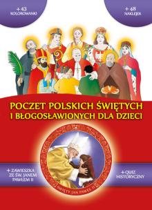 Okładka książki Poczet polskich świętych i błogosławionych