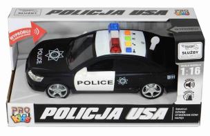 Pojazd z dźwiękami - Policja USA. Wydawca: Pro Kids. Multiszop.pl Opakowanie Pojazd z dźwiękami - Policja USA