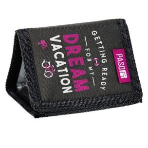 Opakowanie Portfel Barbie różowo-czarny  Barbie