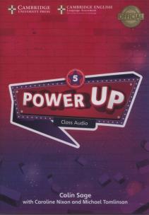 Okładka książki Power Up Level 5 Class Audio CDs