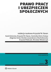 Okładka książki Prawo pracy i ubezpieczeń społecznych