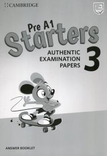Opakowanie Pre A1 Starters 3 Answer Booklet