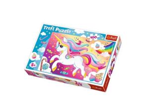 Opakowanie Puzzle 100 Piękny Jednorożec TREFL