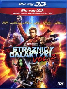 Okładka książki Strażnicy Galaktyki vol. 2 (2 Blu-ray) 3D