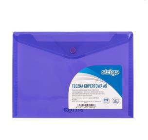 Opakowanie Teczka kopertowa PP A5 pozioma fioletowa (10szt)