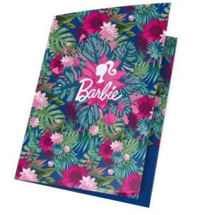 Opakowanie Teczka z gumką A4 Barbie w kwiaty 15 sztuk