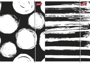 Opakowanie Teczka z gumką A4 Black & White 10 sztuk