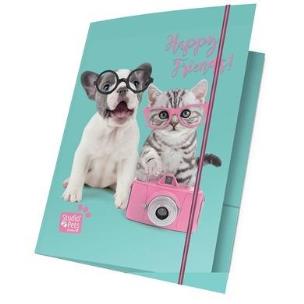 Opakowanie Teczka z gumką A4 Studio Pets PTK-109 PASO