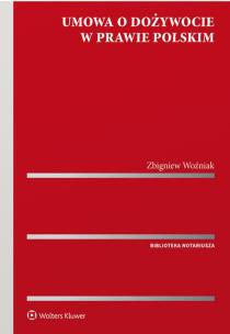 Okładka książki Umowa o dożywocie w prawie polskim
